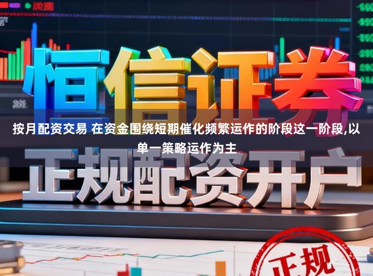 按月配资交易 在资金围绕短期催化频繁运作的阶段这一阶段，以单一策略运作为主