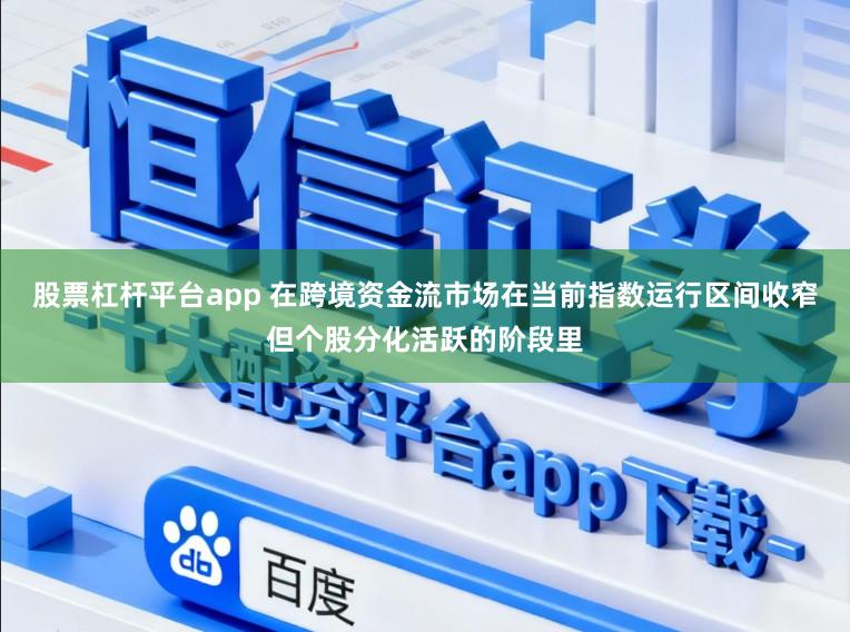 股票杠杆平台app 在跨境资金流市场在当前指数运行区间收窄但个股分化活跃的阶段里